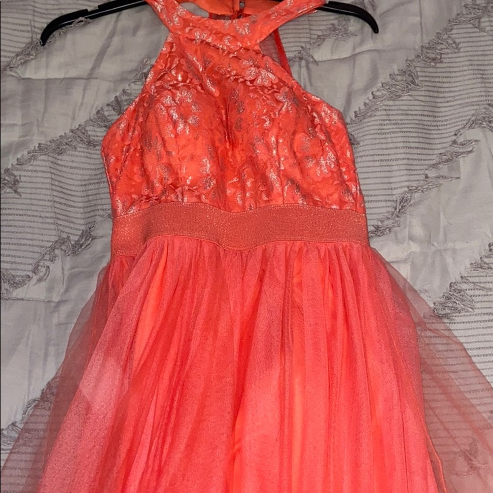 A beautiful prom dress